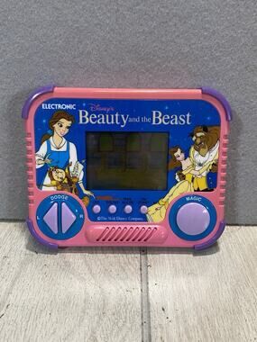 Vintage 1990 Tiger Electronics Beauty and The Beast Video Game Tested And Works!